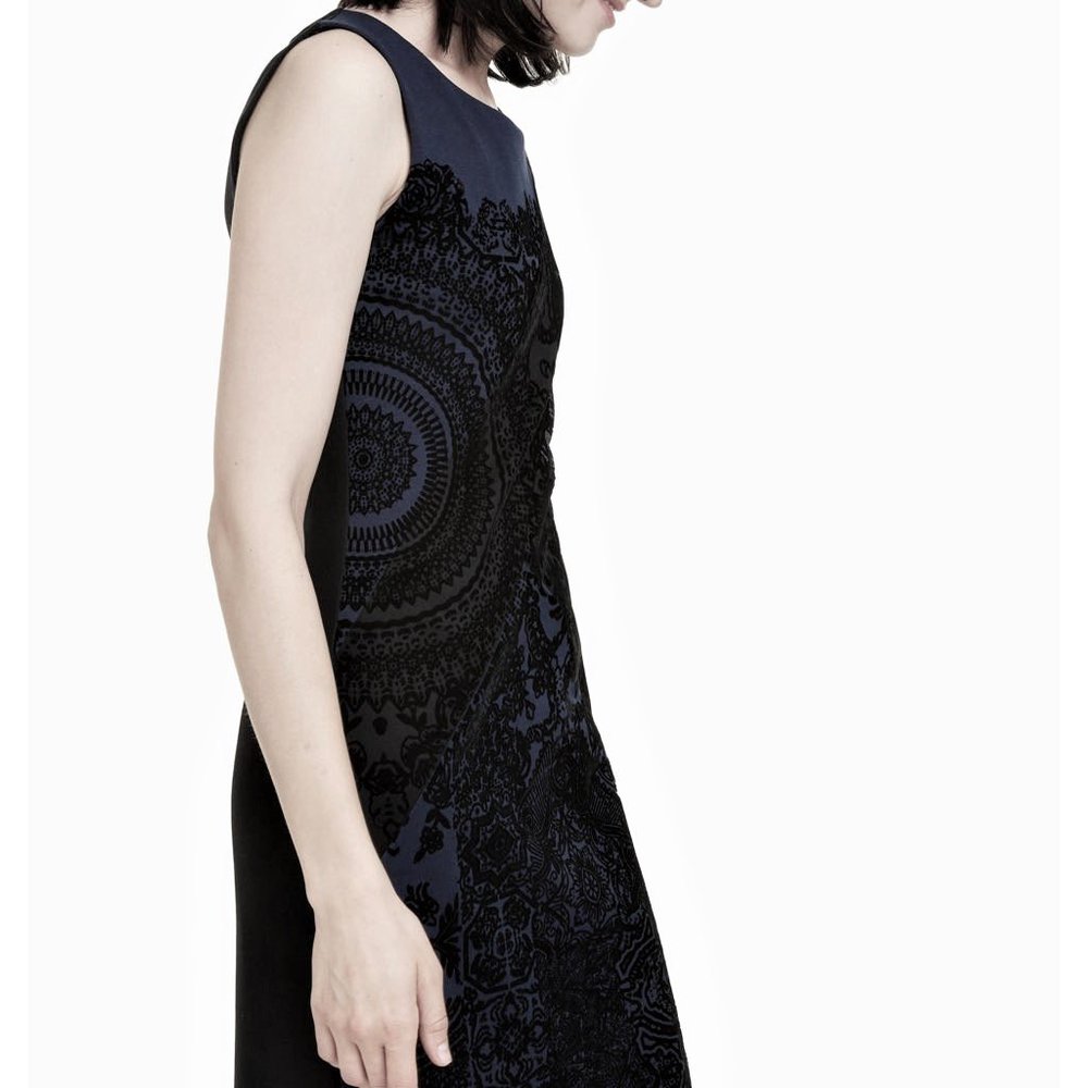 Desigual Navy/Black Shift Dress - XS - Picture 3 of 4